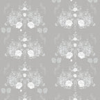 Elizabeth Rose Wallpaper (grey) by ATADesigns