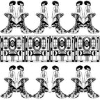 Enchanting Lilly Art Deco Wallpaper by ATADesigns