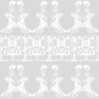 Enchanting Lilly Art Deco Wallpaper by ATADesigns