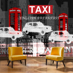 English Breakfast Mural