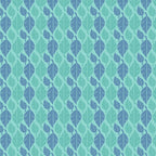 Fallen Leaves (bluey-green-on-pastel-blue) Wallpaper by ATADesigns