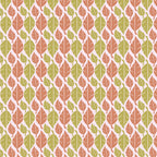 Fallen Leaves Wallpaper (peach-n-lime-green) by ATADesigns