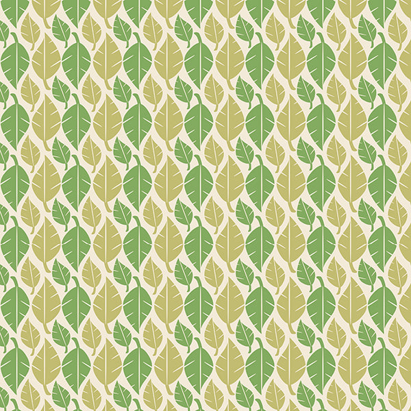 Fallen Leaves (yeillow-green) Wallpaper by ATADesigns