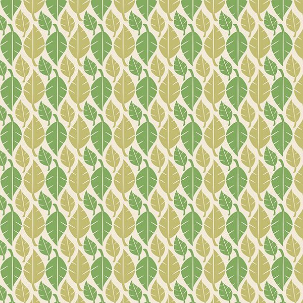 Fallen Leaves (yeillow-green) Wallpaper by ATADesigns