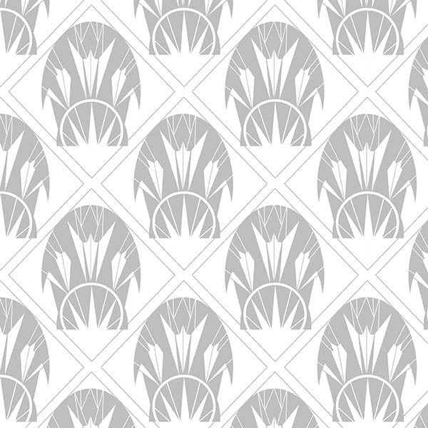 Fan Affair Art Deco Wallpaper