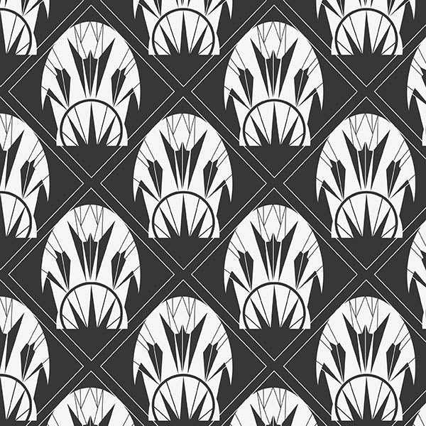 28+ Art Deco Wallpaper Black And White