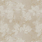 Floral Blossom Wallpaper (soft-buff) by ATADesigns
