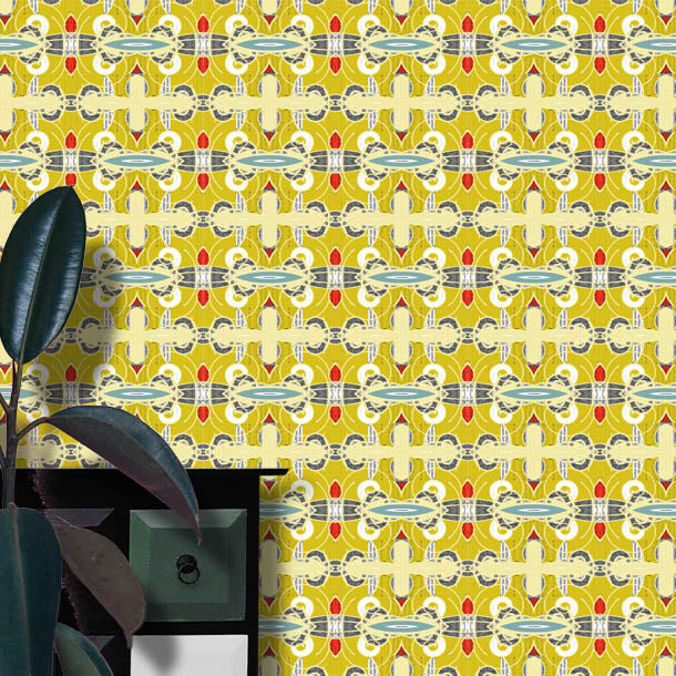 Funky Abstract Wallpaper by ATADesigns