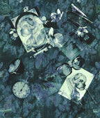 General Bulldog Mural (blue)