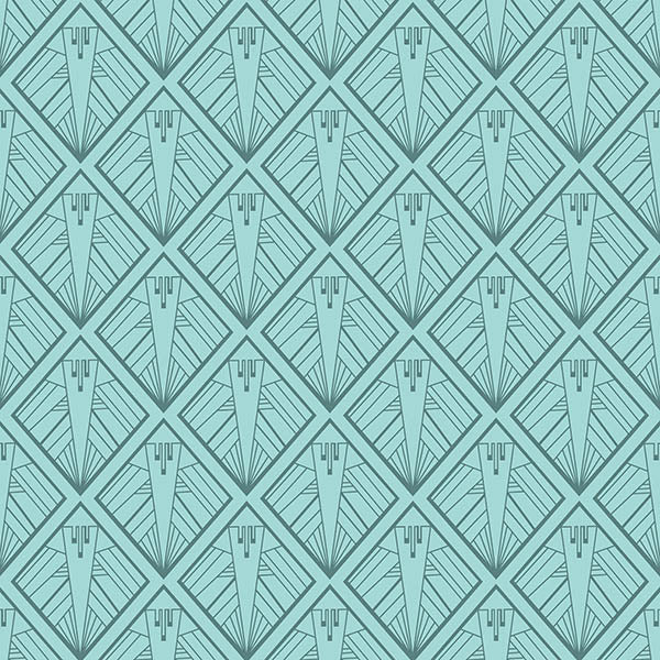 Geometric Wallpaper (pastel-blue-light) by ATADesigns