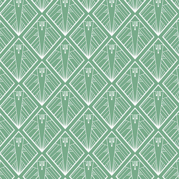 Geometric Wallpaper (pastel-green-light) by ATADesigns
