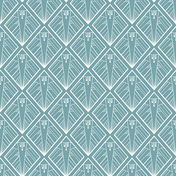 Geometric Wallpaper (pastel-blue-light) by ATADesigns