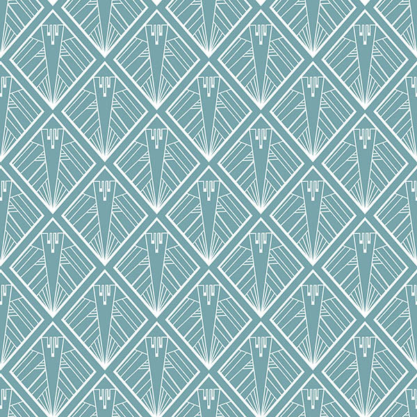 Geometric Wallpaper (pastel-blue-light) by ATADesigns