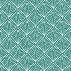 Geometric Wallpaper (pine-green-light) by ATADesigns