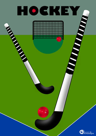 Hockey Sport Art Print 1