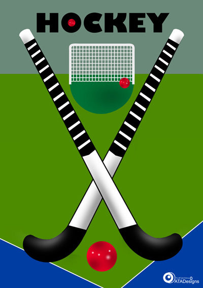 Hockey Sport Art Print 2