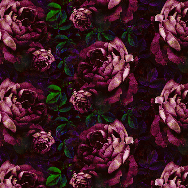 Kews Dramatic Roses Wallpaper (dramatized pink) by ATADesigns