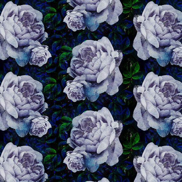 Kews Dramatic Roses Wallpaper (lilac) by ATADesigns