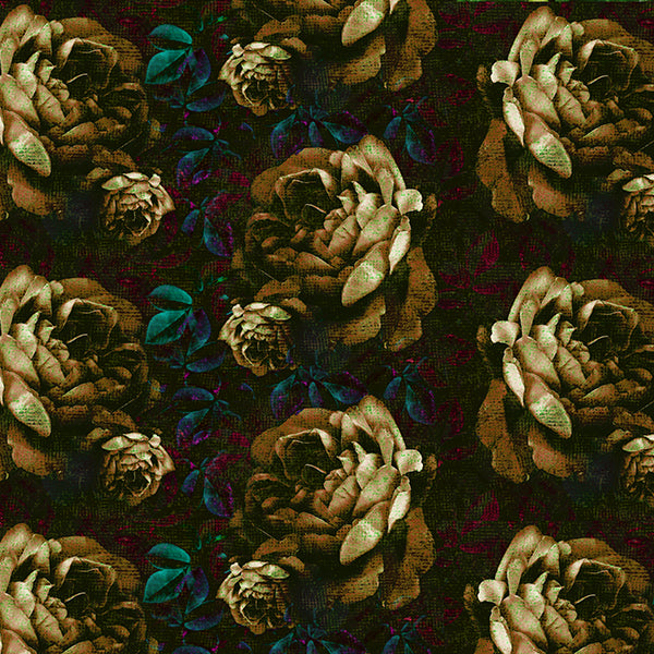 Kews Dramatic Roses Wallpaper (vintage) by ATADesigns