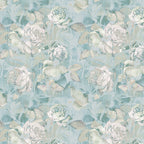 Kews Ghost Roses Wallpaper (pastel-grey) by ATADesigns