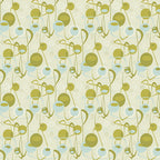 La Fete Wallpaper (green) by ATADesigns