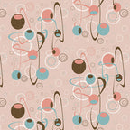 La Fete Wallpaper 1 (pink) by ATADesigns