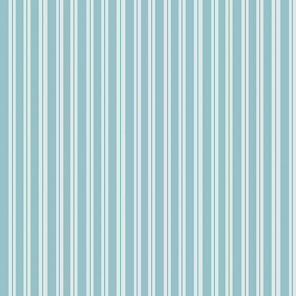 Leaf Drop Stripes Wallpaper (blue-grey) by ATADesigns