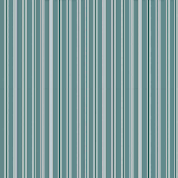 Leaf Drop Stripes Wallpaper (bluey-green) by ATADesigns