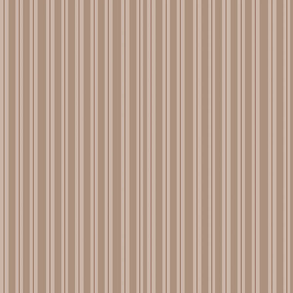 Leaf Drop Stripes Wallpaper (vintage-light-brown)