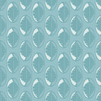 Leaves Drop Wallpaper (blue-grey) by ATADesigns