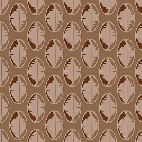 Leaves Drop Wallpaper (vintage-brown) by ATADesigns