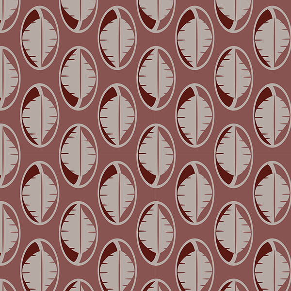 Leaves Drop Wallpaper (vintage-maroon-pink) by ATADesigns