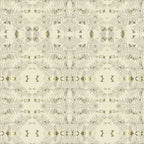 Leafy Wallpaper (cream) by ATADesigns