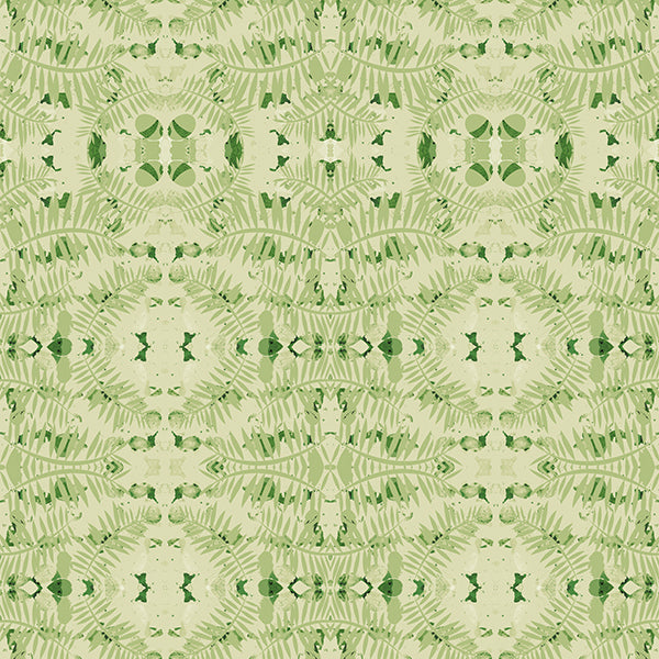 Leafy Wallpaper (green) by ATADesigns
