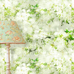 Leaves on Floral (original) Wallpaper by ATADesigns