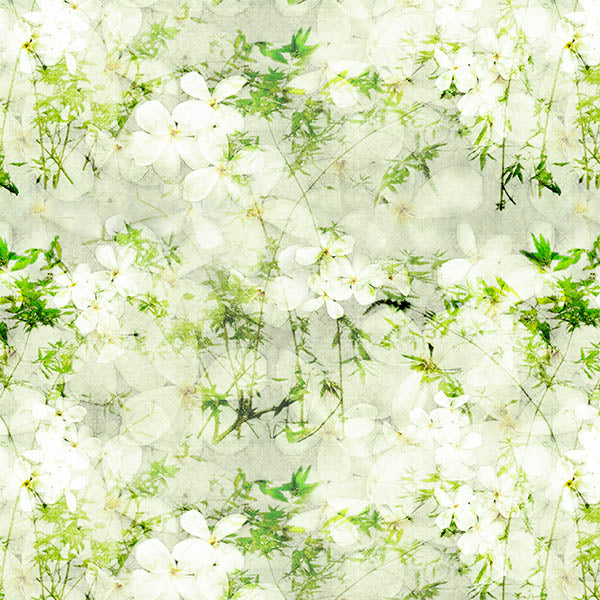Leaves on Floral (original) Wallpaper by ATADesigns