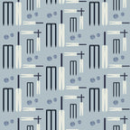 Lets Play Cricket Wallpaper (blue) by ATADesigns