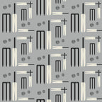 Lets Play Cricket Wallpaper (light-grey) by ATADesigns