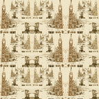 London City Wallpaper (vintage) by ATADesigns