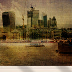London Skyine Mural