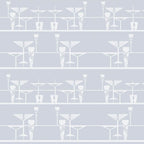 Manhattan Bar Art Deco Wallpaper by ATADesigns