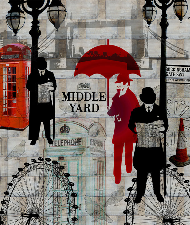 Middle Yard London Mural