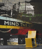Mind The Gap London Mural