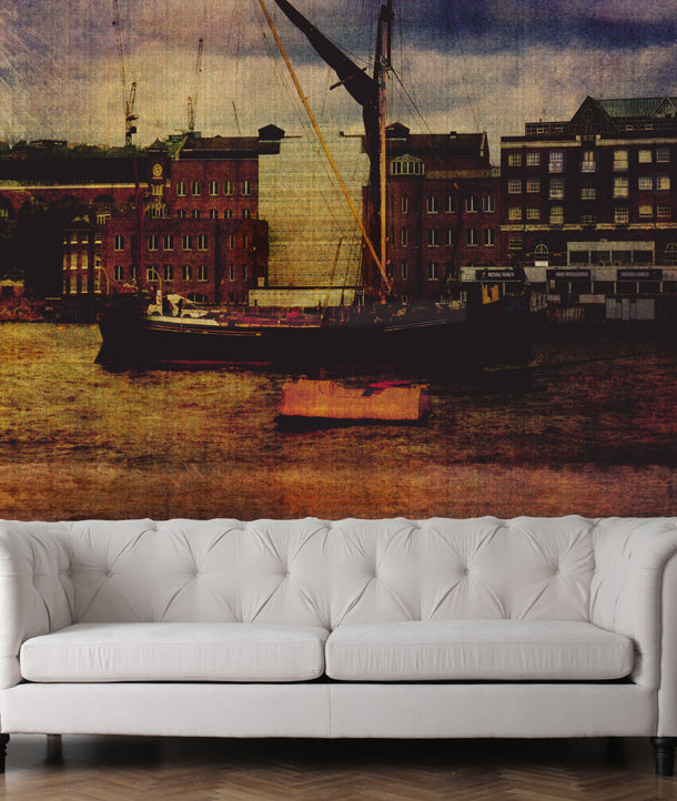 On The River London Mural