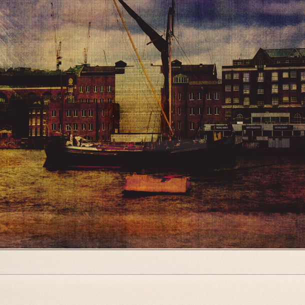 On The River London Mural