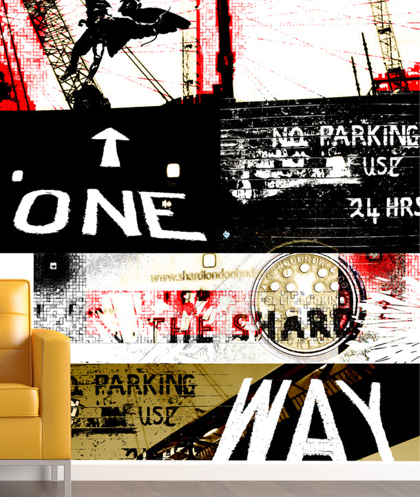 One Way London Mural