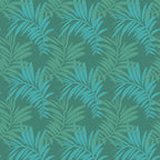Palm Leaves Wallpaper 1 (pastel-blue-green-mix) by ATADesigns