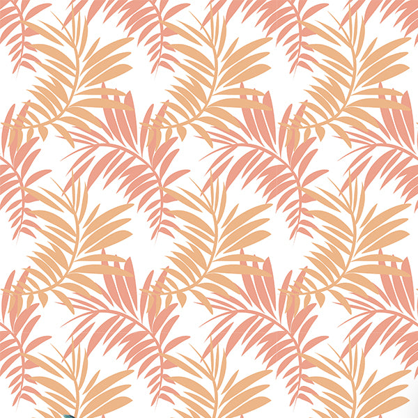 Palm Leaves (peach-mix) by ATADesigns