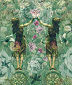 Pearlescent Ladies Mural (green essence)