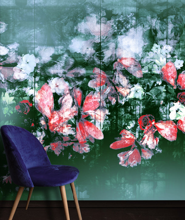 Regents Floral Expression Mural by ATADesigns